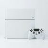 white Sony PS4 Original with controller
